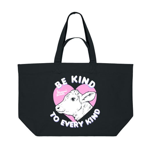 Vegaanihaaste Be Kind To Every Kind -kangaskassi